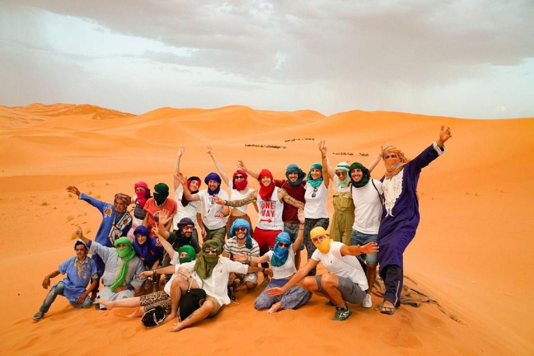 Erg Chebbi Khamlia Desert Camp Мерзуга Екстер'єр фото