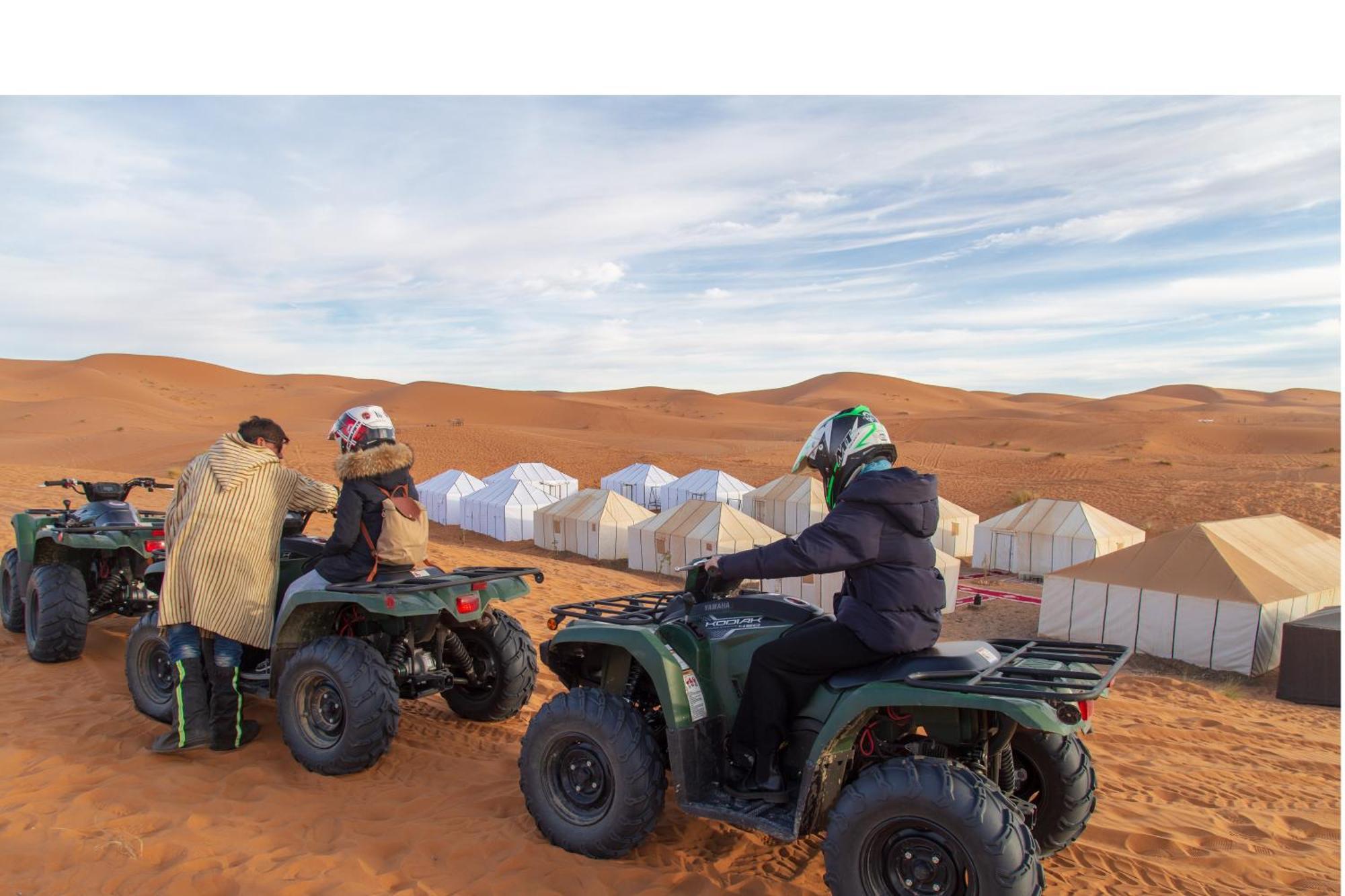 Erg Chebbi Khamlia Desert Camp Мерзуга Екстер'єр фото